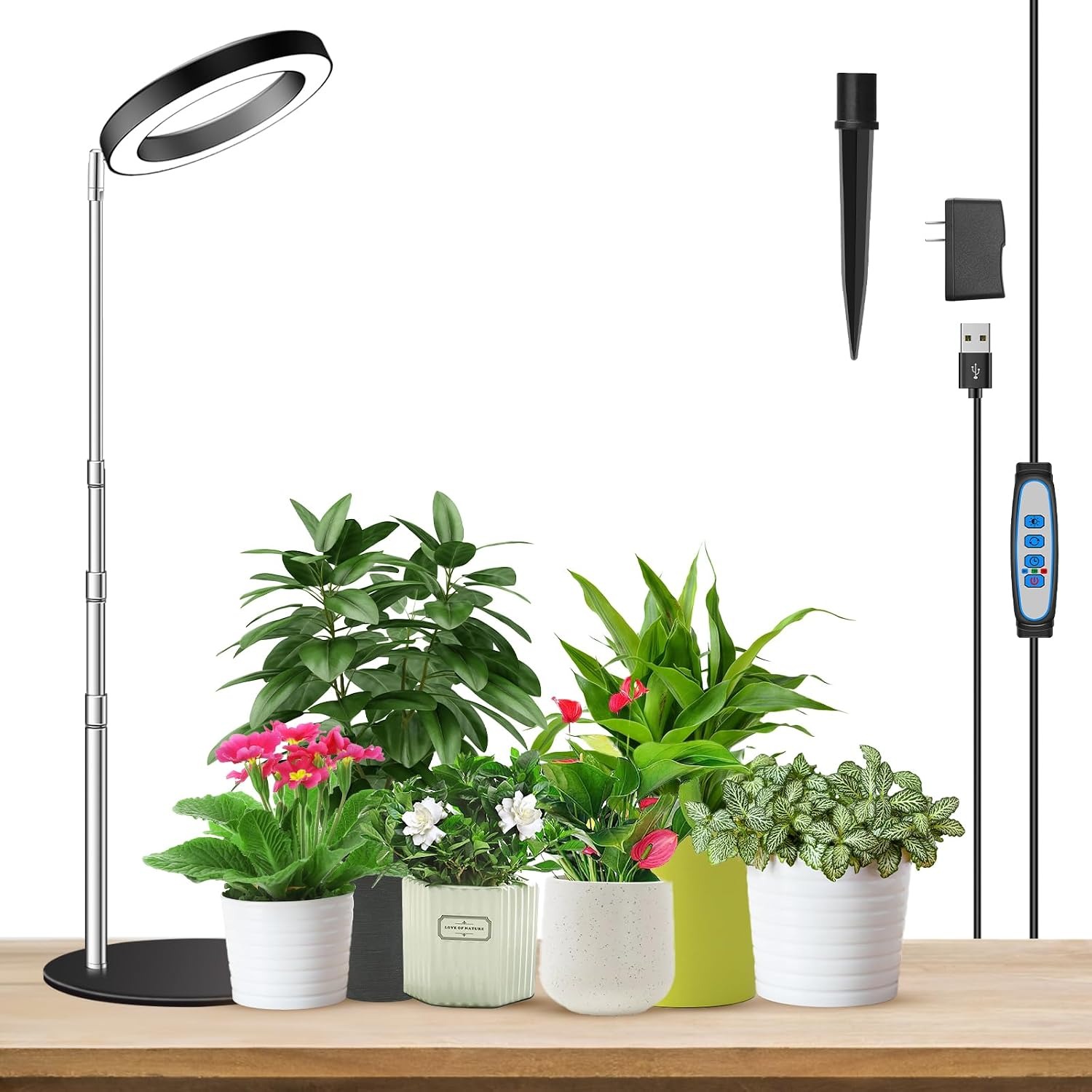 Aokrean Halo Grow Light with Adjustable Base (3 Pack): image 9