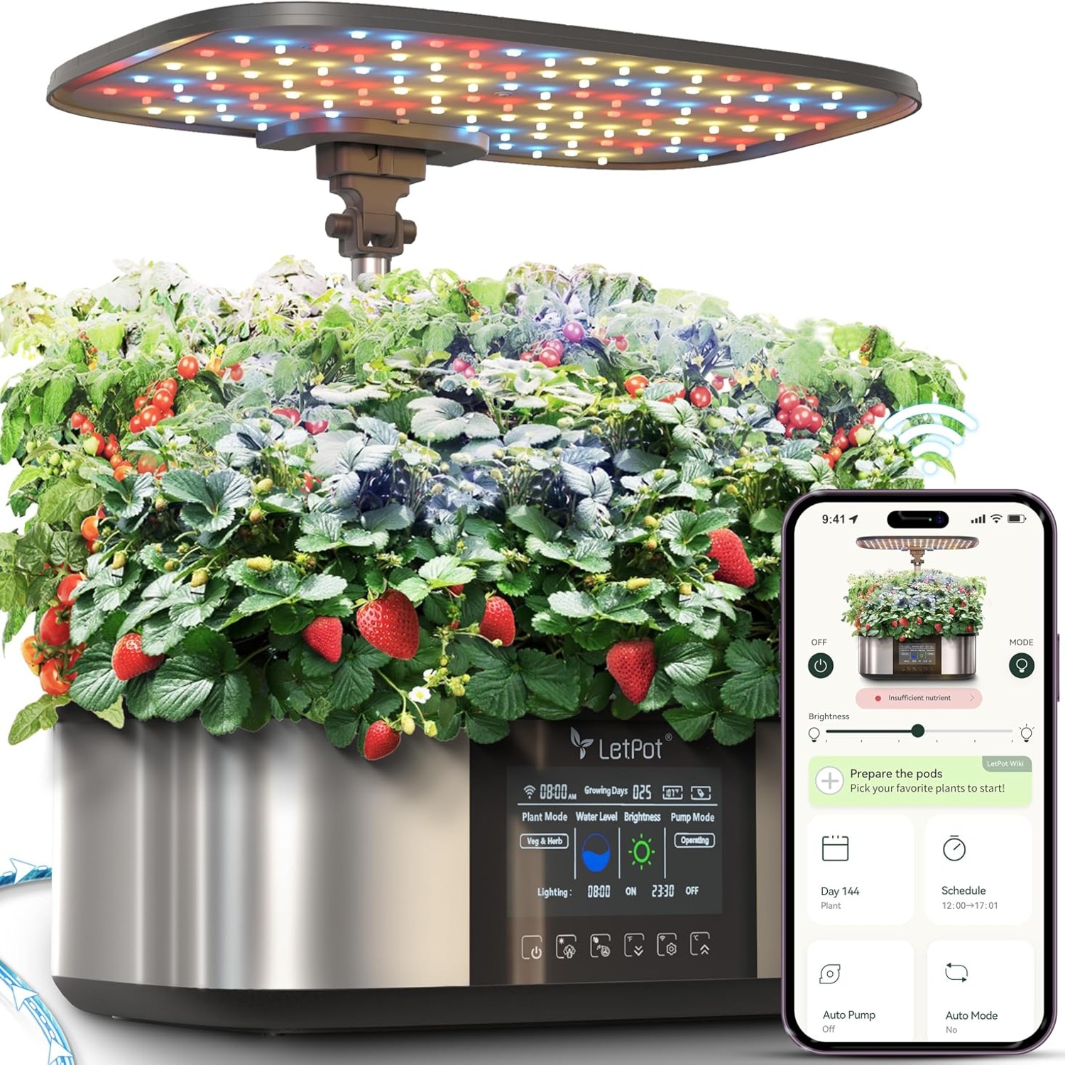 LETPOT LPH-SE 12-Pod Smart Hydroponic Indoor Garden: image 2