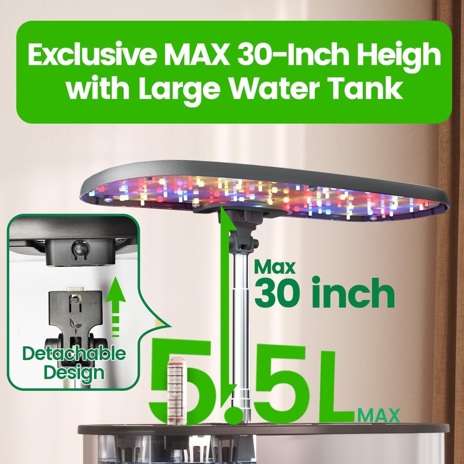 LETPOT LPH-SE 12-Pod Smart Hydroponic Indoor Garden: image 7