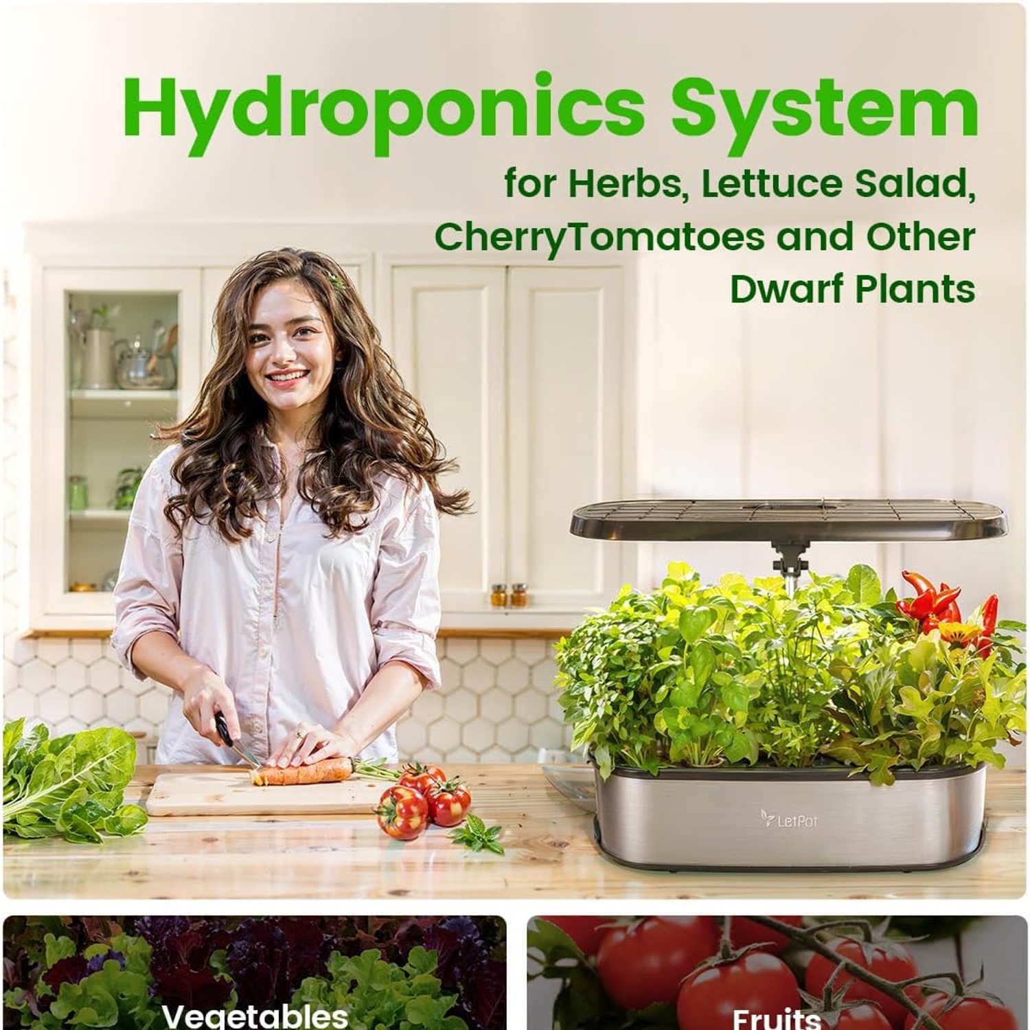 LETPOT LPH-SE 12-Pod Smart Hydroponic Indoor Garden: image 9