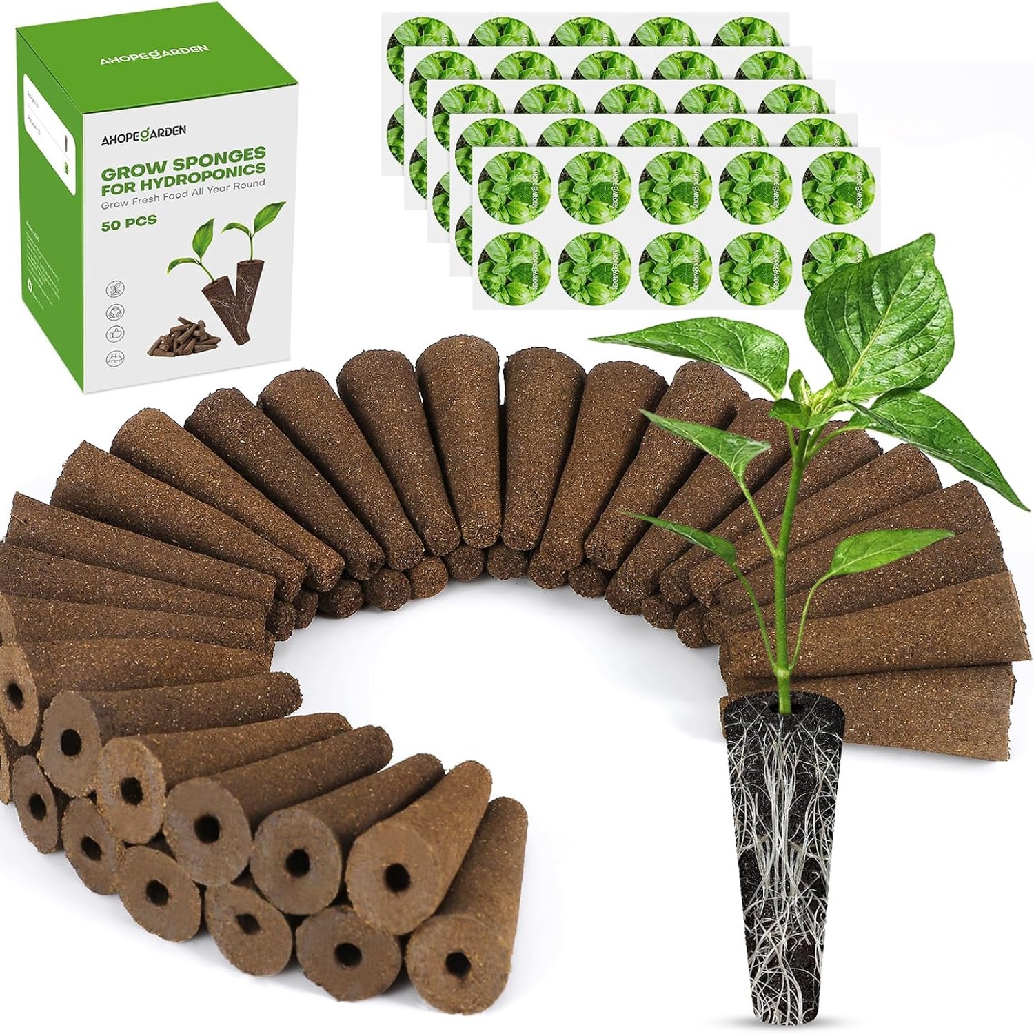 Ahopegarden 800ml A&B Hydroponic Nutrients: image 10